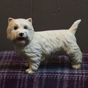 Ceramic West Highland White Terrier Figurine